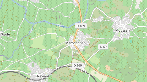 Carte de localisation de l'évènement