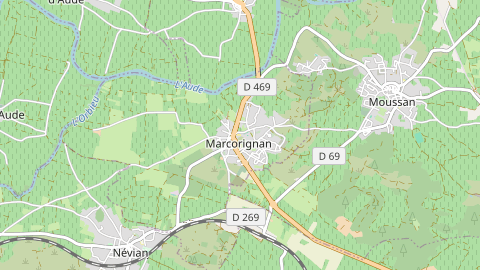 Carte de localisation de l'évènement