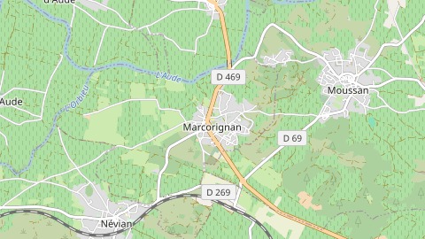 Carte de localisation de l'évènement
