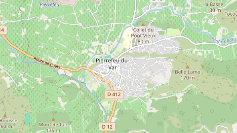 Carte de localisation de l'évènement