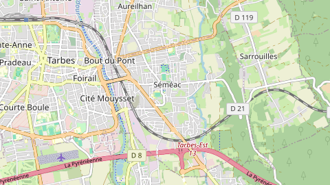 Carte de localisation de l'évènement