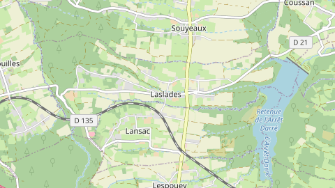 Carte de localisation de l'évènement