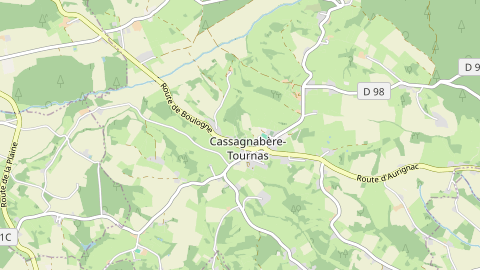 Carte de localisation de l'évènement