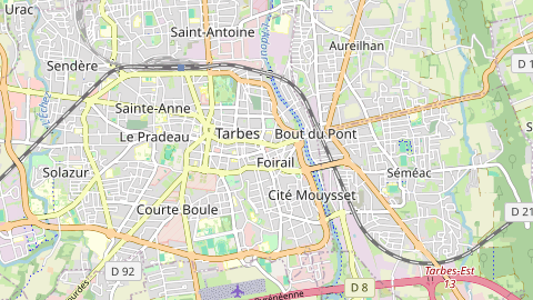 Carte de localisation de l'évènement