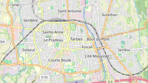 Carte de localisation de l'évènement
