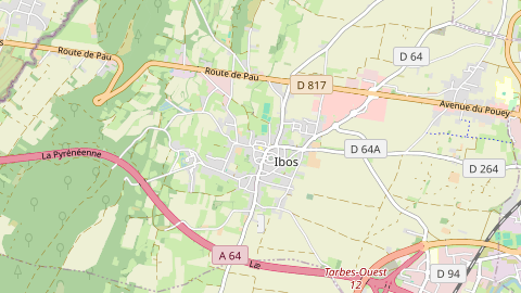 Carte de localisation de l'évènement