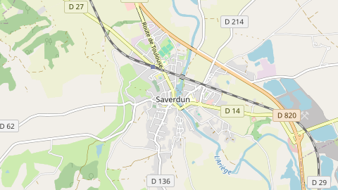 Carte de localisation de l'évènement