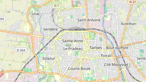 Carte de localisation de l'évènement