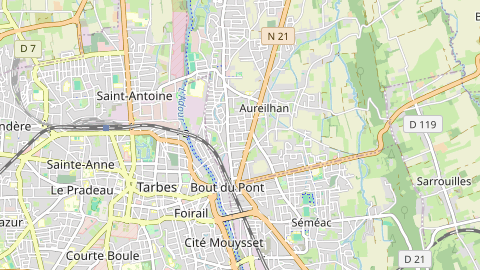 Carte de localisation de l'évènement