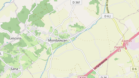 Carte de localisation de l'évènement