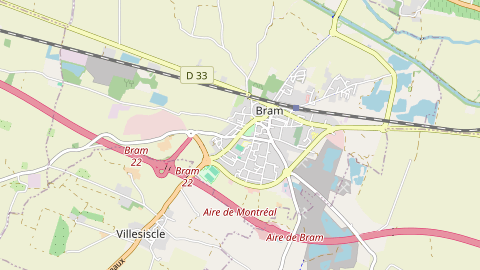 Carte de localisation de l'évènement