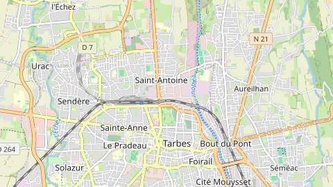 Carte de localisation de l'évènement