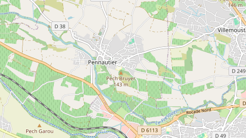Carte de localisation de l'évènement