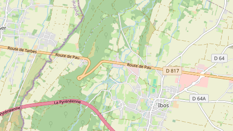 Carte de localisation de l'évènement