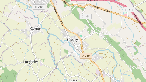 Carte de localisation de l'évènement
