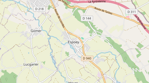 Carte de localisation de l'évènement