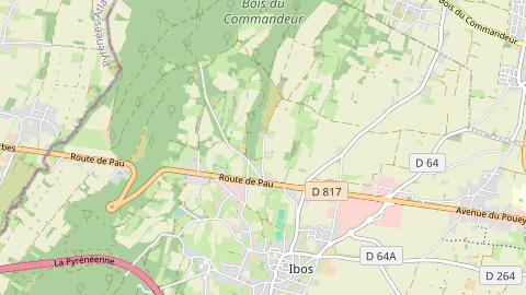 Carte de localisation de l'évènement