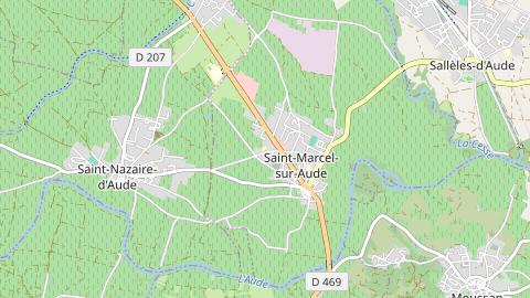 Carte de localisation de l'évènement