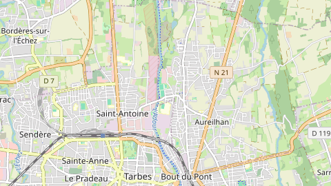 Carte de localisation de l'évènement