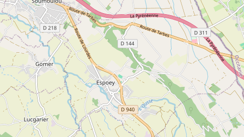 Carte de localisation de l'évènement