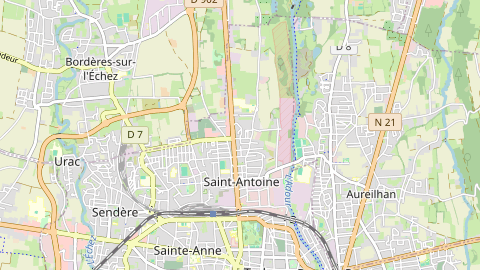 Carte de localisation de l'évènement