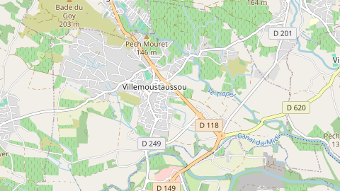 Carte de localisation de l'évènement
