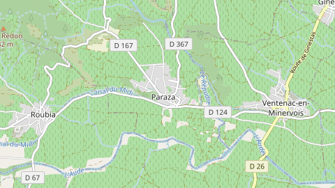 Carte de localisation de l'évènement
