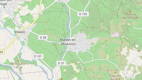 Carte de localisation de l'évènement