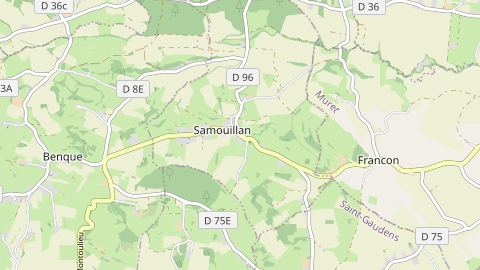 Carte de localisation de l'évènement