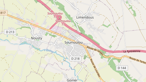 Carte de localisation de l'évènement