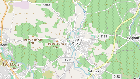 Carte de localisation de l'évènement