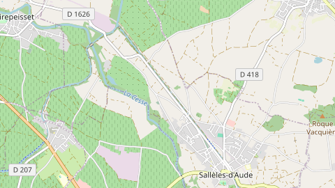 Carte de localisation de l'évènement