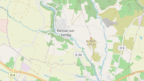 Carte de localisation de l'évènement