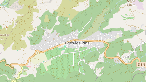 Carte de localisation de l'évènement