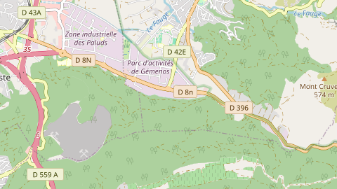 Carte de localisation de l'évènement