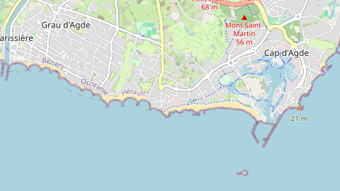 Carte de localisation de l'évènement