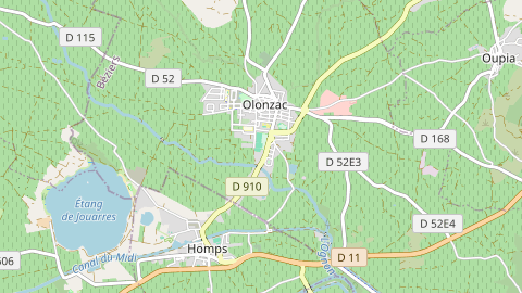 Carte de localisation de l'évènement