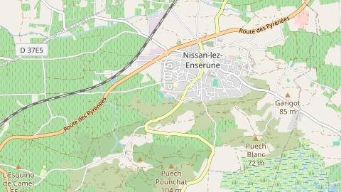 Carte de localisation de l'évènement