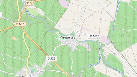 Carte de localisation de l'évènement