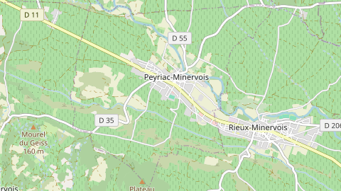 Carte de localisation de l'évènement