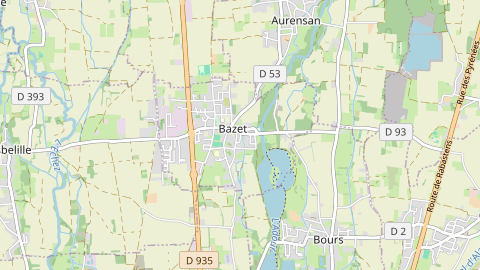 Carte de localisation de l'évènement