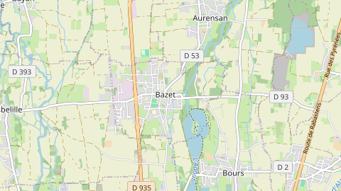 Carte de localisation de l'évènement