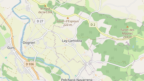 Carte de localisation de l'évènement