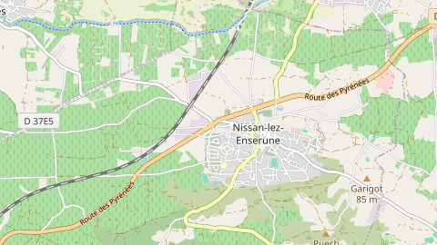 Carte de localisation de l'évènement