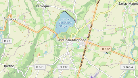 Carte de localisation de l'évènement