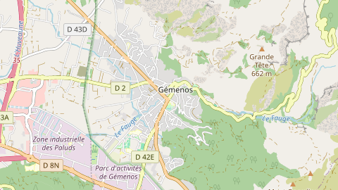 Carte de localisation de l'évènement