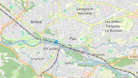 Carte de localisation de l'évènement