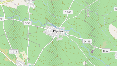 Carte de localisation de l'évènement