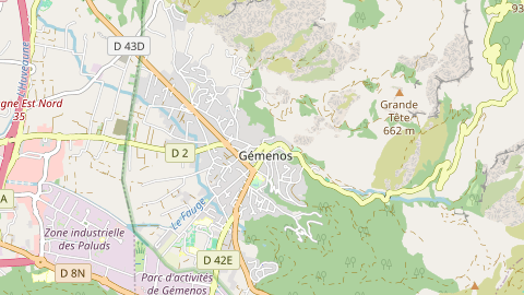 Carte de localisation de l'évènement