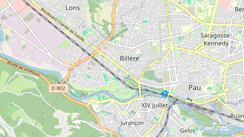 Carte de localisation de l'évènement